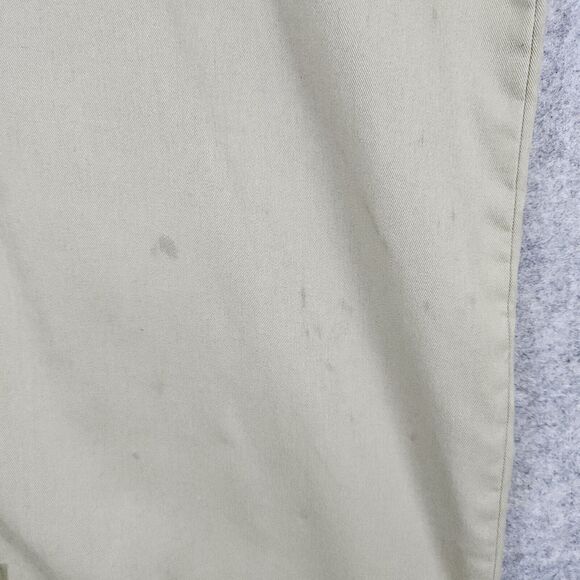 Dickies Work Shirt Khaki/Tan Size L Long Sleeve INNUENDO COMPANY LOGO Embroidery - Picture 7 of 16